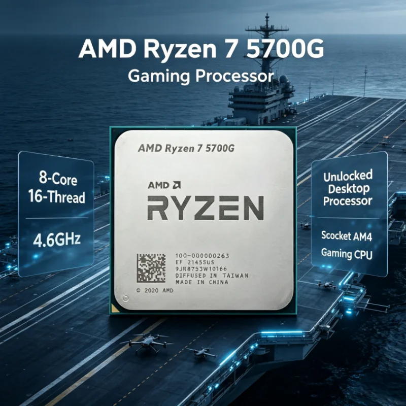 Amd Cpu Ryzen 7 - AMD Ryzen 7 5700G CPU 100-000000263