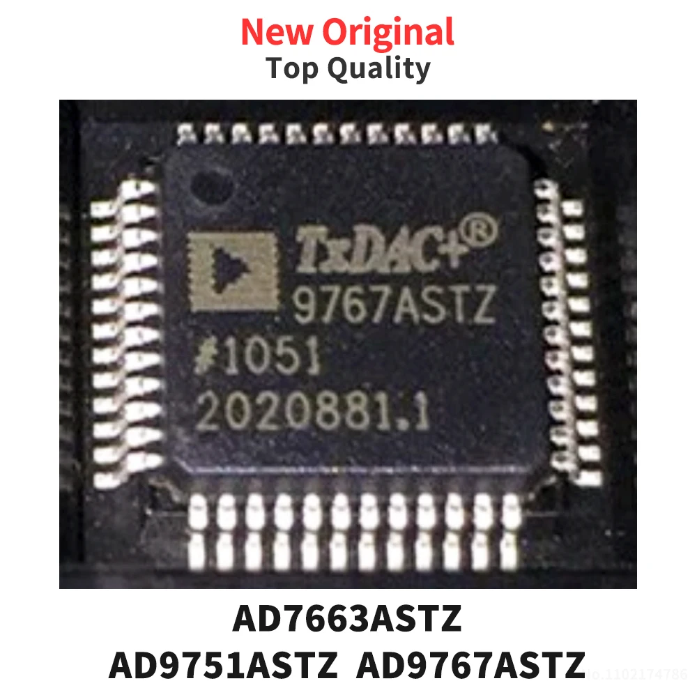 (1 Piece) AD7663ASTZ AD9751ASTZ AD9767ASTZ QFP New Original
