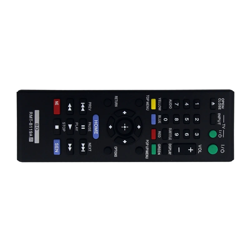 RMT-B119A Remote Control For Sony Blu-Ray Disc DVD Player BDP-BX59 BDP-S390 BDP-S590 BDP-BX110 BDP-S1100 BDP-S3100