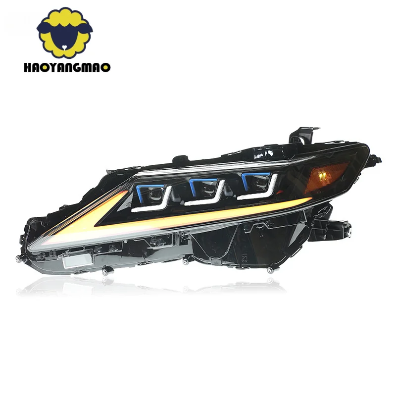 

Applicable to Applicable to18-23Toyota Camry headlight assembly modificationLEDLens Daytime Running Light Flowing Turn Signal