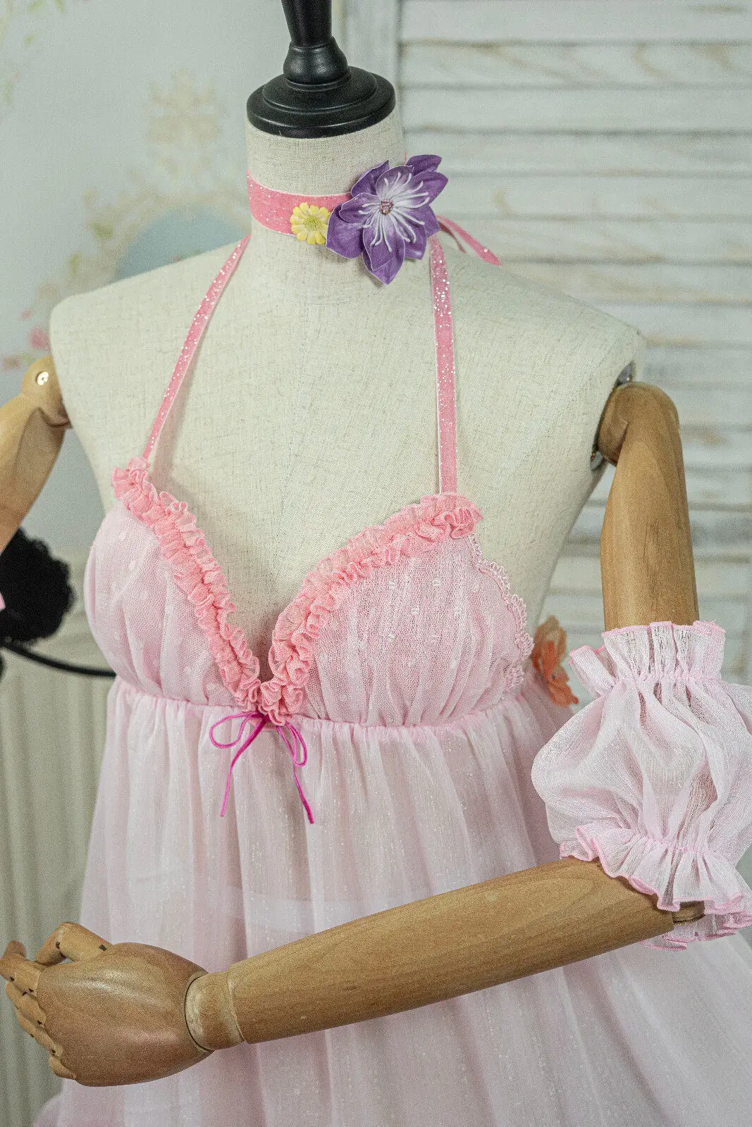 To LOVE-Ru Darkness Momo Belia Deviluke Cosplay Costume Pink Lingerie Dress Anime Princess Pajama Sleepwear Full Set for Women