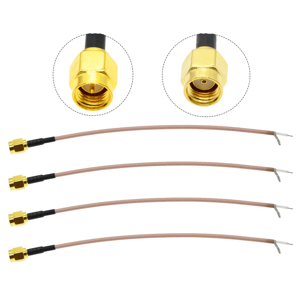 1pcs Single End SMA Female to PCB Solder Pigtail RG316 Cable for WIFI Wireless Router GPS GPRS Low Loss Jack Plug Wire Connector
