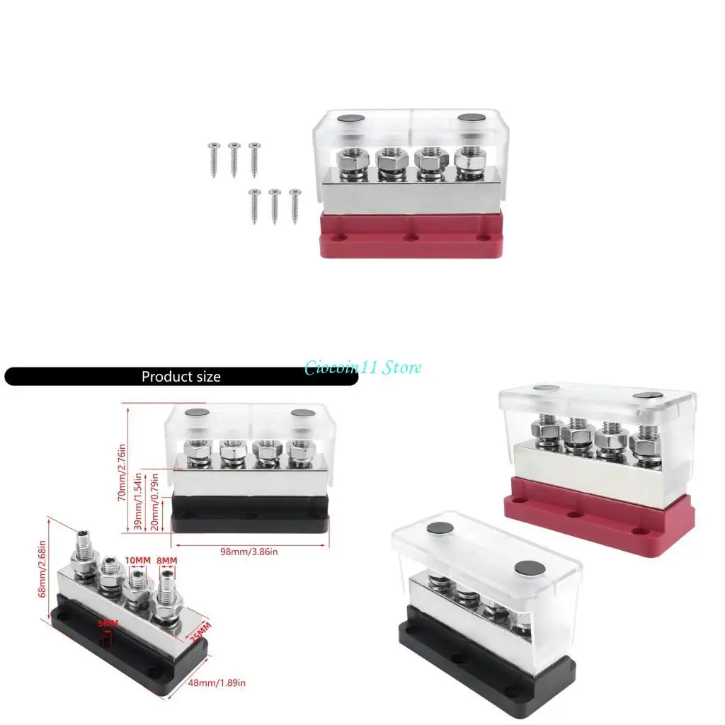 

Y1UB Высокий ток 600A автобусной бары никелированной блок дистрибуции меди для автомобиля