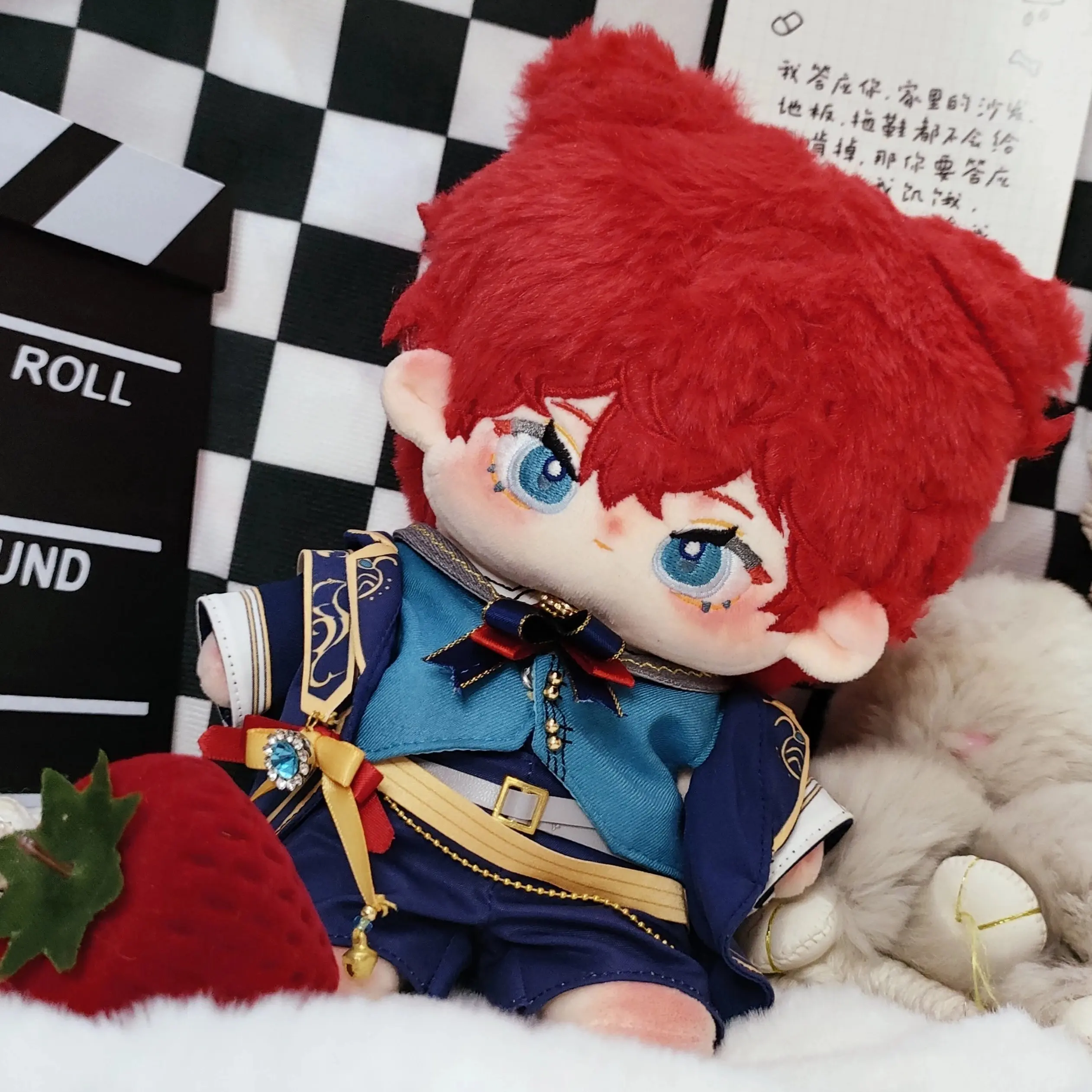 Ensemble Stars あんさんぶるスターズ!  Shi Guang Qi Yue Time Contract Cosplay Cartoon Clothes For 20cm Dolls Gifts Doll Costume