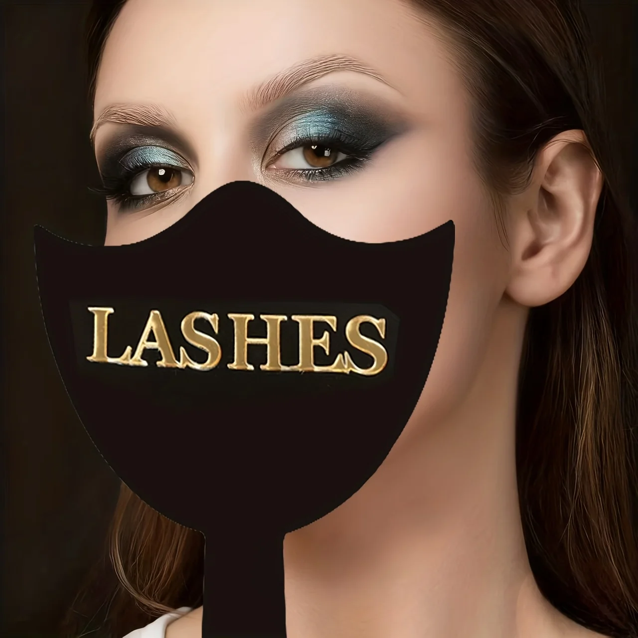Makeup Mirror for Women Eyelash Photo Prop Personalised Acrylic Lash Mirror Handheld Mirror for Social Media Prop Esthetician