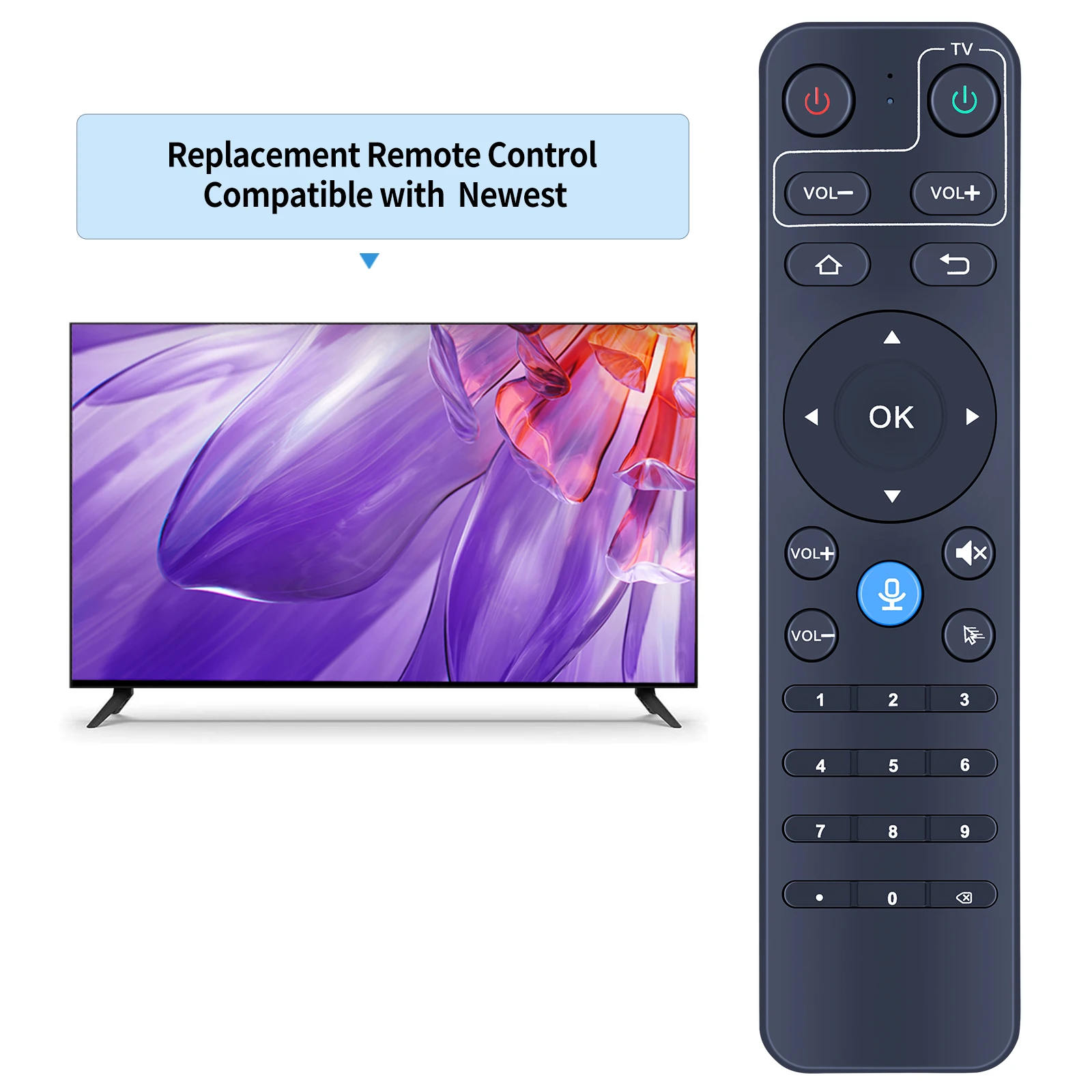 جهاز تحكم عن بعد جديد لأحدث S5 MAX Android Smart TV Box 6k StreamX X1 Pro