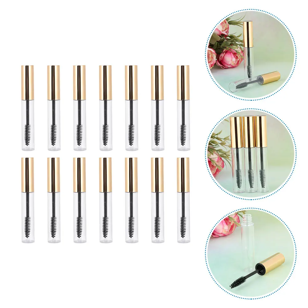 

Mascara Empty Tube Makeup Mini Travel Eyelash Refillable Tubes Clear Containers
