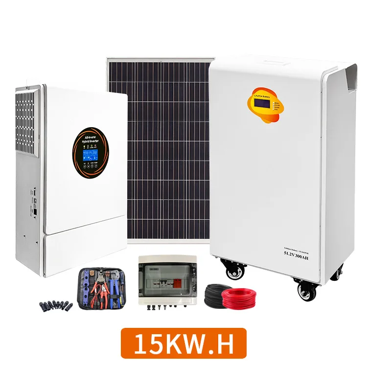 15-Degree home mobile large-capacity energy storage battery off-grid solar power generation system photovoltaic home energy stor