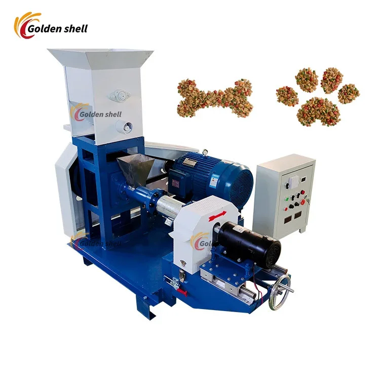 New Condition Pet Food Processing Machines Dog Food Extruder For Manufacturing Plant