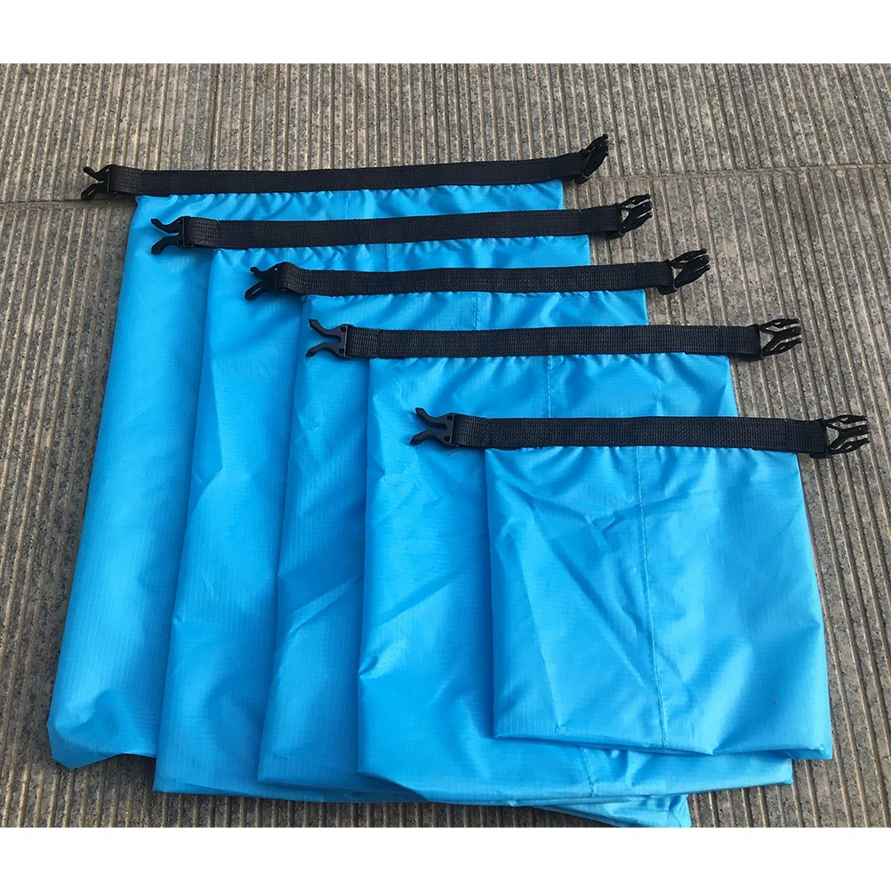 

5 PCS Waterproof Bag Rucksack Drawstring Dry Floating Completely Backpack Boating Kayak