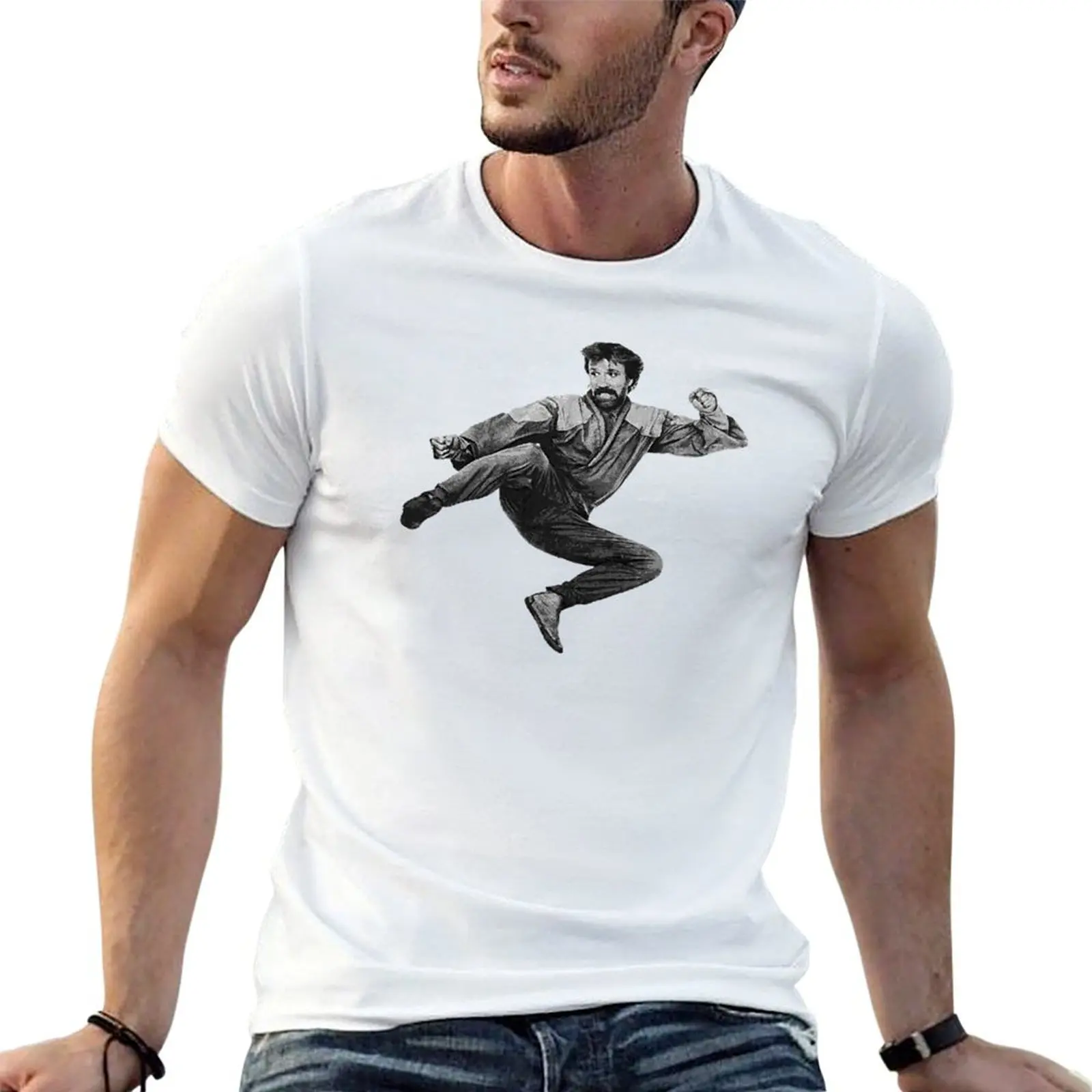 Chuck Norris T-Shirt Large Size Soft Cotton T-Shirt