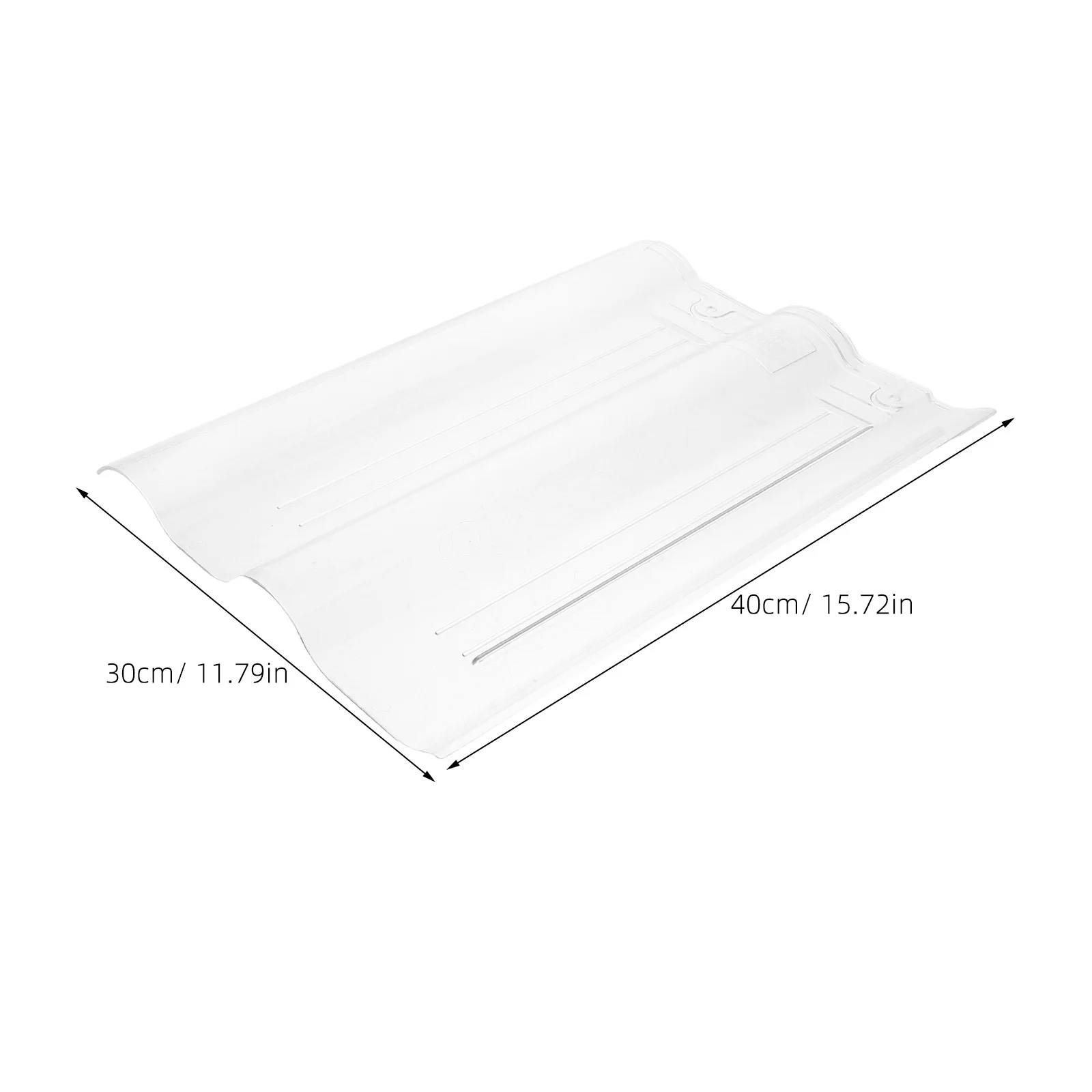 Pannelli per piastrelle trasparenti Lenzuola per coperture in plastica impermeabili Installazione semplice Pannelli per tetto trasparenti per serra da giardino