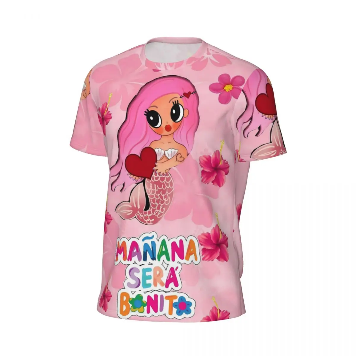 Sportswear T-Shirt Man K-Karol G Manana Sera Bonito Hibiscus T Shirts Harajuku Summer Tee Shirt O Neck Vintage Design Clothes