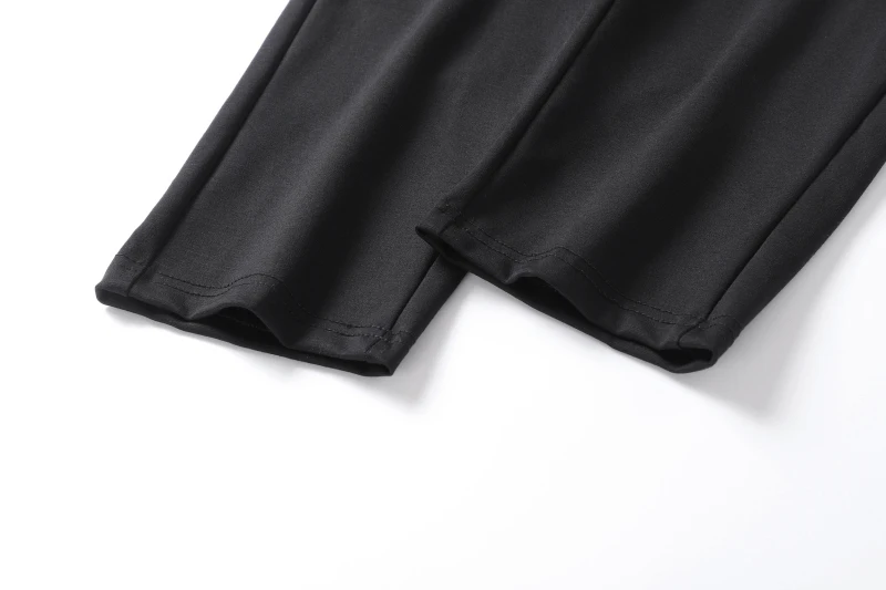 High Quality Men's Ice Silk Pants Casual Versatile Drawstring Badminton Sports Pants Quick-drying Solid Color Plus Size Men Wear