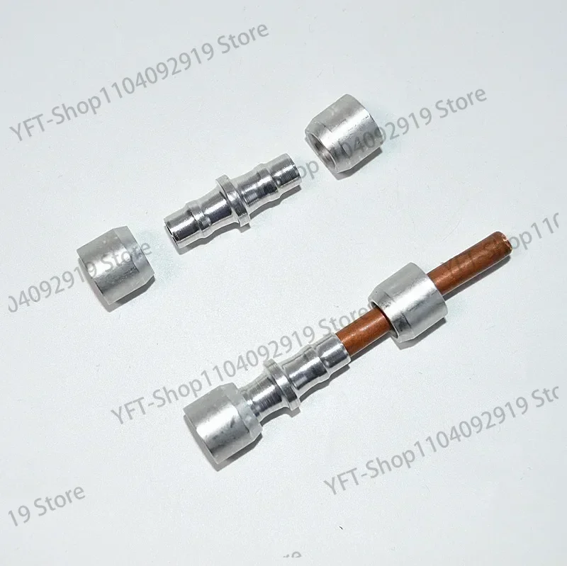 5PCS quick closing composite ring air conditioning refrigerator copper aluminum tube consumable joint refrigeration