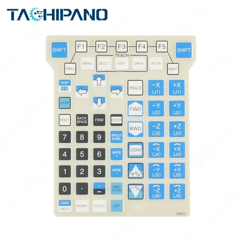 

Membrane Keypad for Fanuc AWE2 Teach Pendant Protective Film