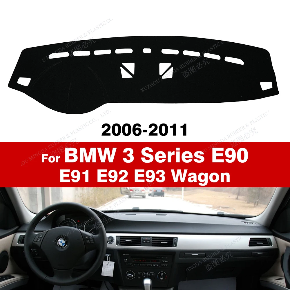 Car Dashboard Cover For BMW 3 Series E90 E91 E92 E93 Wagon 2006 2007 2008 2009 2010 2011 Dash Mat Anti-UV Carpet Car Accessories