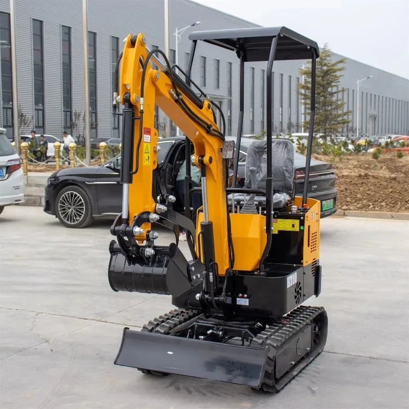 mini excavator lawn mower meets Environmental Protection Agency standards and is suitable for gardens, homes, and farms
