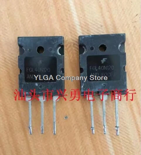 FGL40N120AND Imported Welding Machine Inverter IGBT Tube 40A1200V Measured and shipped.    5PCS -1lot