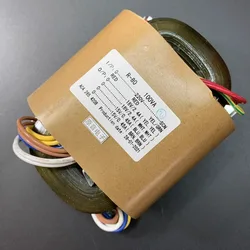 R Core Transformer 100W R80 Transformers 220V To 2X18V 2X15V Copper Custom Shield Pre-Decoder DAC Audio Power LM1875 Amplifier