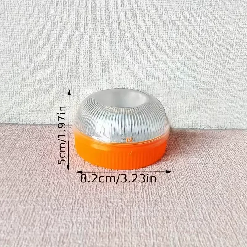 Led Car Emergency Light V16 Flashing Light Portable Strobe Warning Light Magnetic Induction Road Accident Light