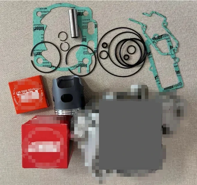 STD 66.4 مللي متر 249cc أجزاء محرك الدراجة النارية مزورة المكابس طوقا إعادة بناء مجموعة إصلاح لياماها YZ250 YZ250G YZ250X 1999-2025