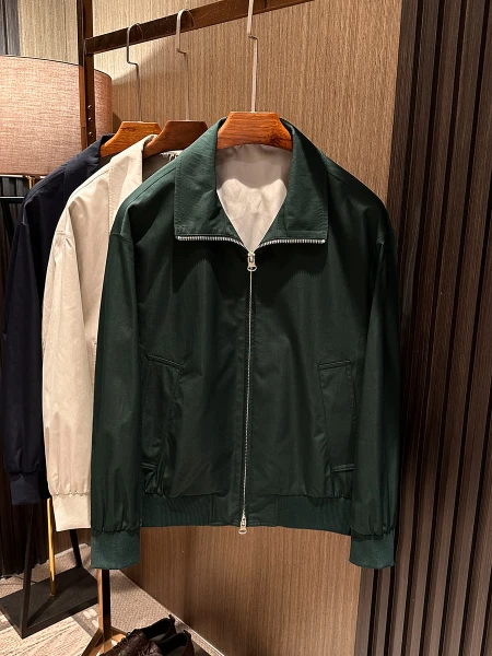 

Высококачественная мужская однотонная куртка с отложным воротником, весна 2026, свободный крой, модный городской стиль, полиэстер/нейлон, композитное волокно