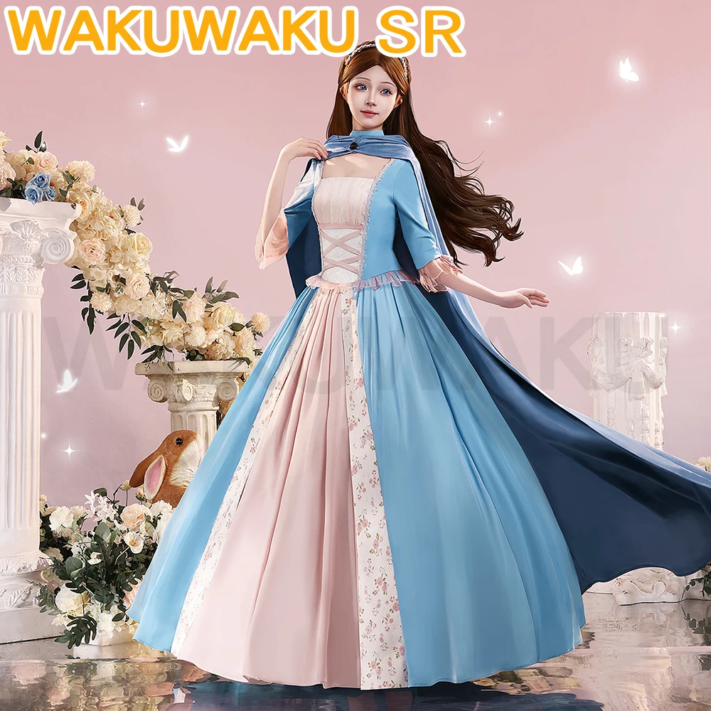 Anime Cosplay Plus Size - 女性プリンセスコスプレドレス【S-3XL】WakuWaku-SR 女性 女の子 幼少期の夢 プリンセス ピンク