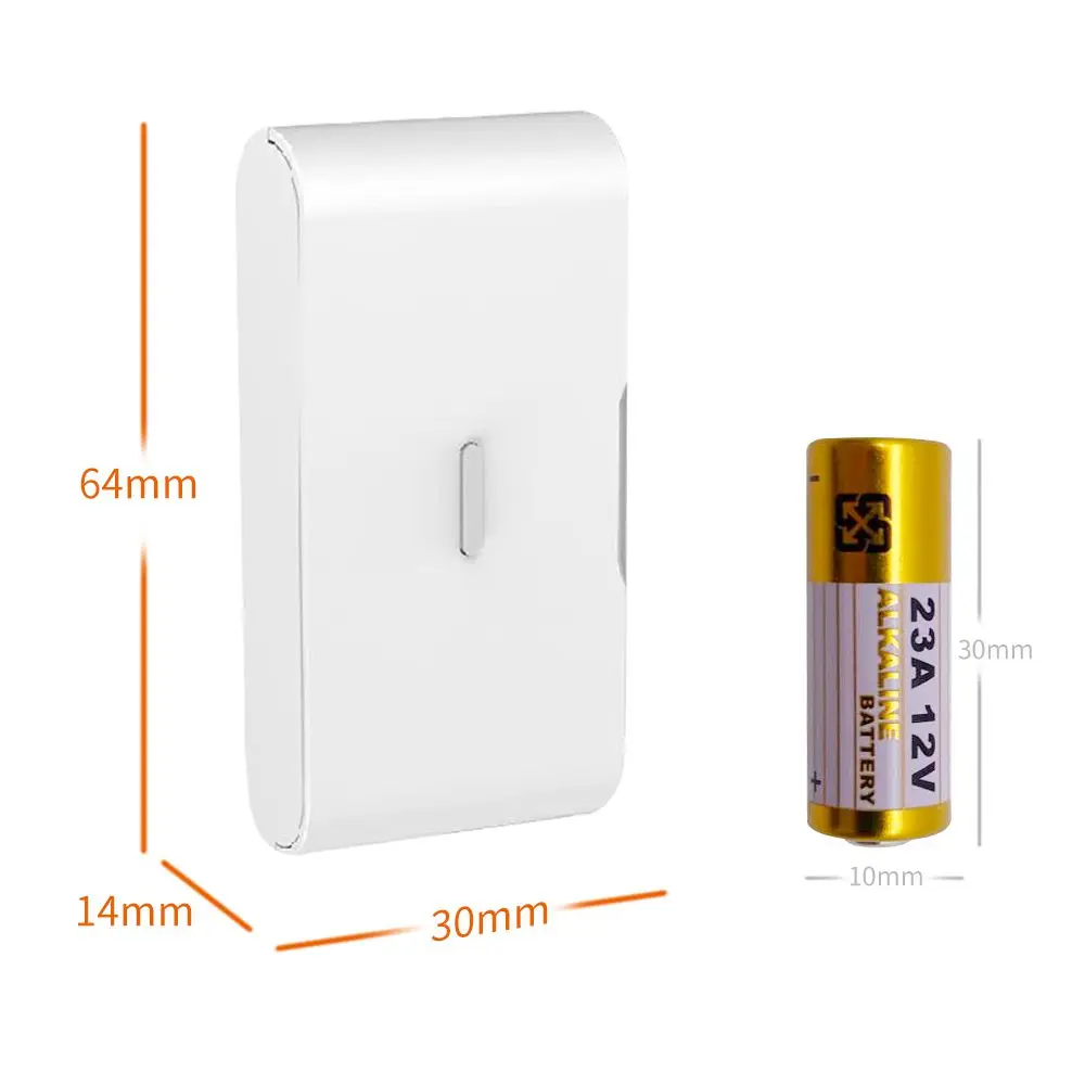 CPVAN-Sensor de vibración de ventana, accesorios de 433Mhz, Detector antirrobo de rotura de vidrio para protección de seguridad del hogar