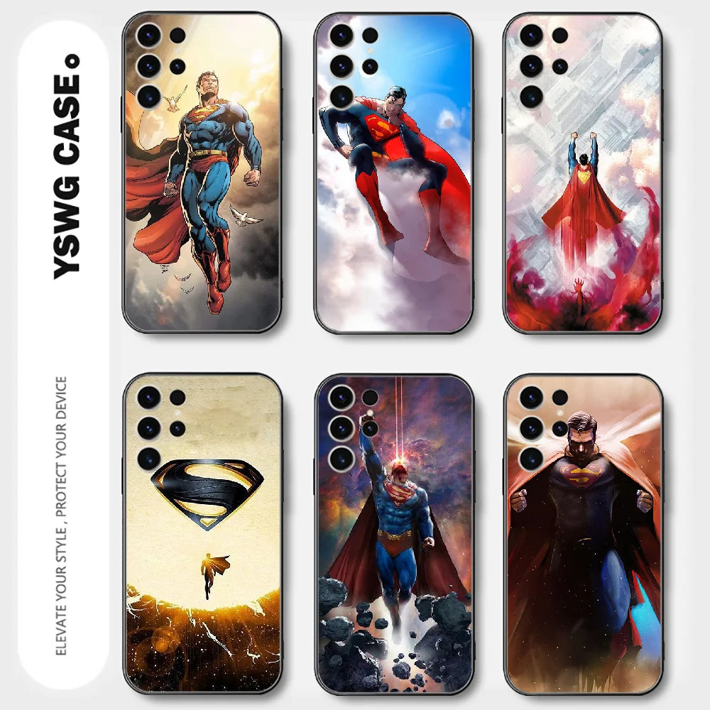 Superman Phone Case For Samsung Galaxy A S 20 21 22 23 12 13 32 33 34 51 52 53 54 71 FE Ultra Plus Cover