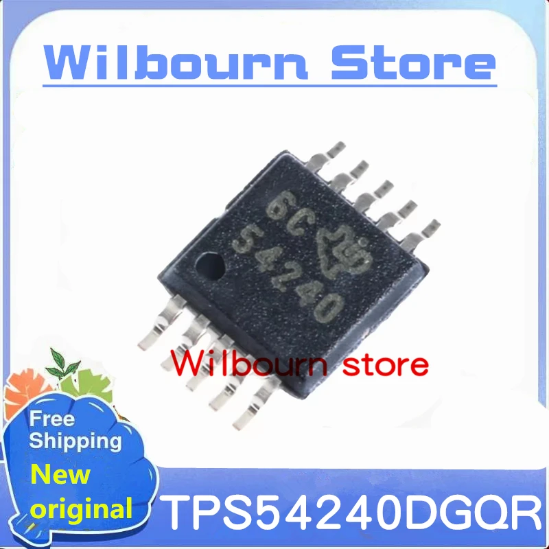 TPS54240DGQR TPS54240DGQ TPS54240 100 MSOP10 Mxsyuan 54240 nuevo y original, 10 Uds.-100% Uds./lote