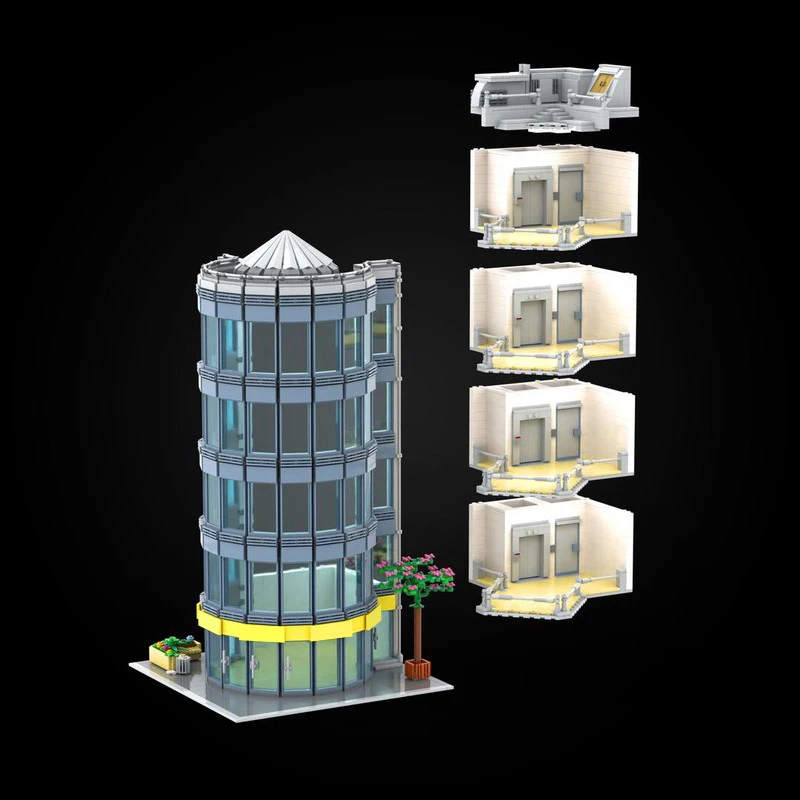 3126 PCS House Street Skyscraper MOC Customize Modular Building Block Creative Design Educational DIY Simple Holiday Toy Gifts