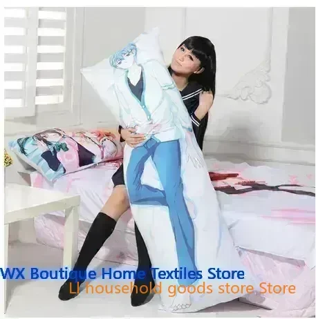 أنيمي ساكوراساوا سومي الجسم Dakimakura غطاء الكرتون Sarashina Ruka Ichinose Chizuru المخدة