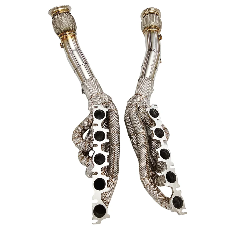 Exhaust manifold For Lamborghini Huracan EVO STO V10 5.2L  Exhaust System Performance Headers no cat downpipe