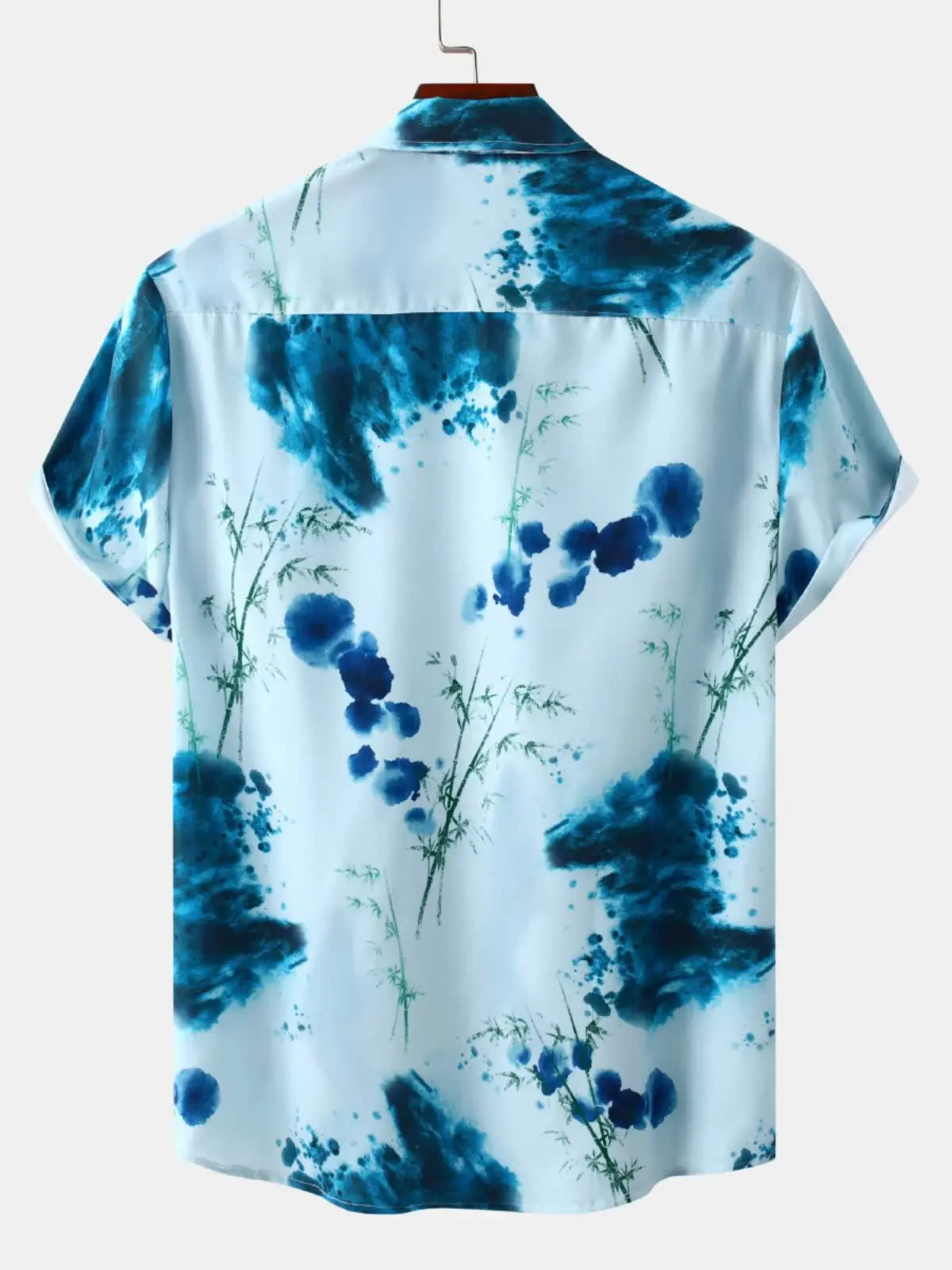 2024 Faionable Beach Sle Men's Floral irt Casual Loose Fit ort Sve Summer irt Sli Beach Theme Top