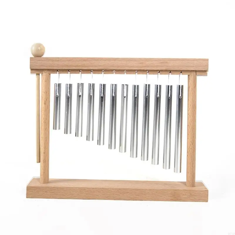 D7YD Musical Discovery Table Wind Toy Percussion Instrument Toy com 12 tons
