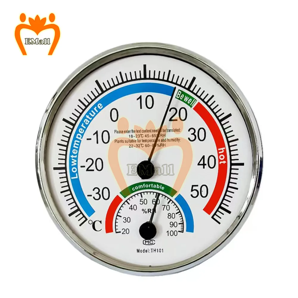 Mini Pointer Type Thermometer Hygrometer Indoor Room Temperature Test Humidity Meter Sensor Gauge For Home Thermometer