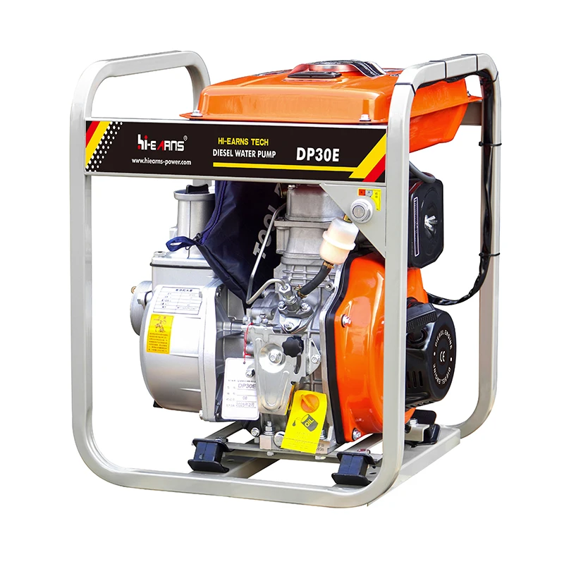 DP30E High Flow Water Pump for Irrigating Orchards and Farmland Use Single Cylinder  Engine