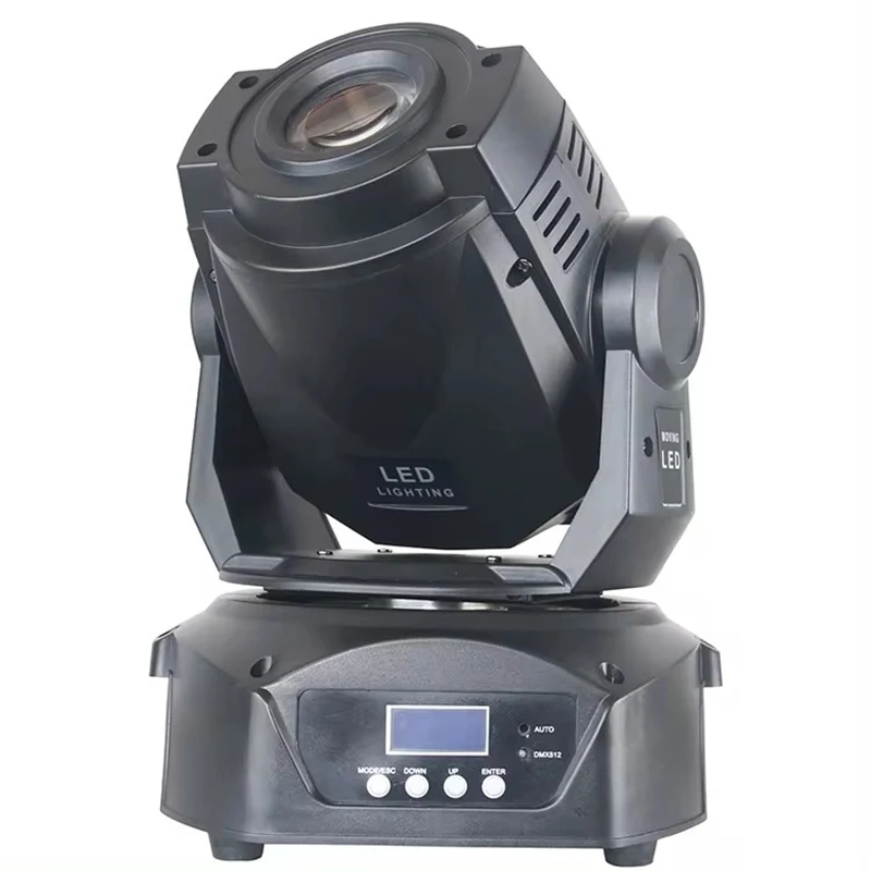 Światła DJ 90W Led Moving Head Spot Light Led Beam Gobo Stage Lighting 8 Gobos 90 W Mobile DJ Show Moving Heads