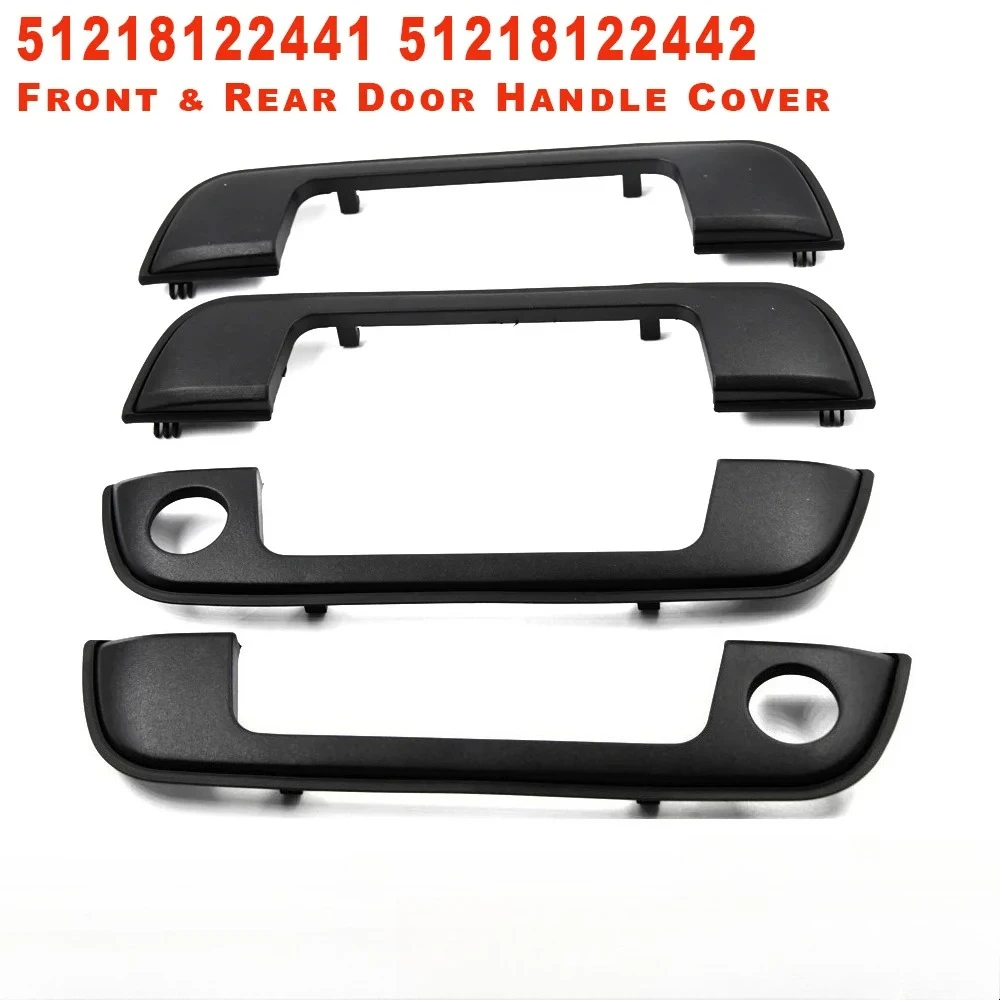 2/4pcs Car Door Handle Exterior Kit Exterior Kit Shell with Seal for BMW E36 E34 E32 3 5 7 Series 51218122441 51218122442