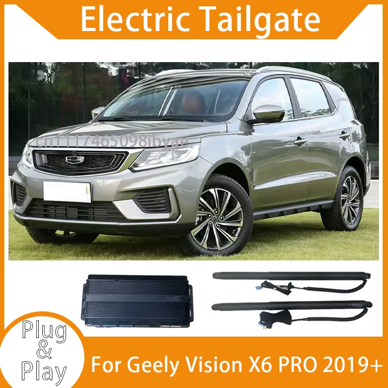 Electric Tailgate For Geely Vision X6 PRO 2019+ Refitted Tail Box Intelligent Electric Tail Gate Power Operate Opening