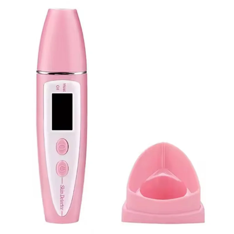 TAIGH-LCD Precise Detector Digital Skin Oil Moisture Tester For Face Care Lady Beauty Tool