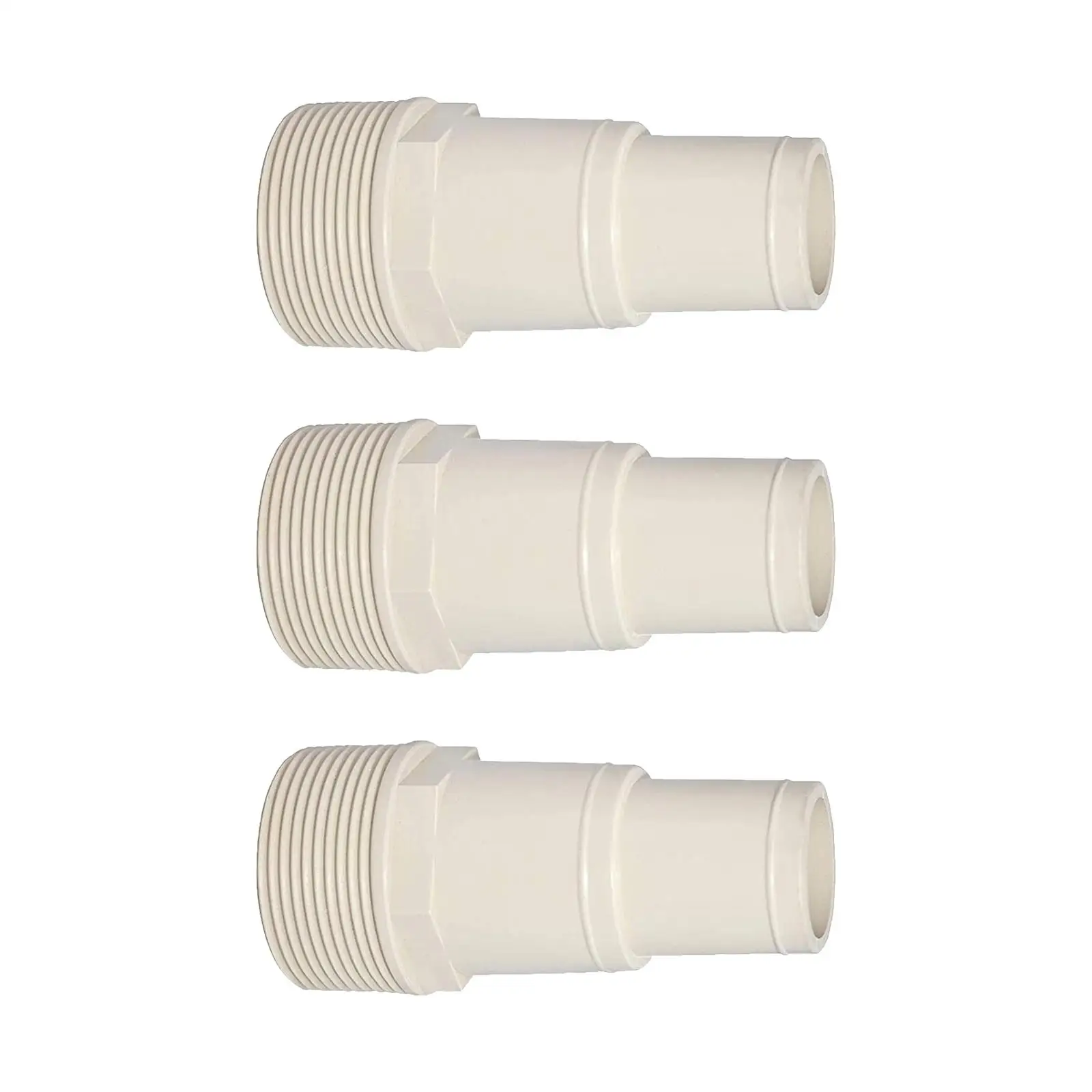 3x Universal 1.25/ 1.5 inch Combo Hose Adapter for above Ground Pool Pump, Spx1091Z7 Spx1091Z4 Replacement
