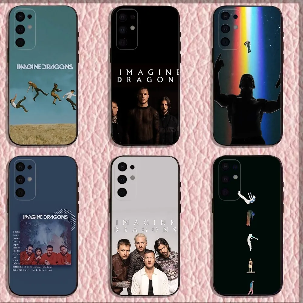 

I-Imagine Band Dragons Phone Case For Samsung S25,S24,S21,S22,S23,S30,Ultra,S20,Plus,Fe,Lite,Note,10,9,5G Black Cover