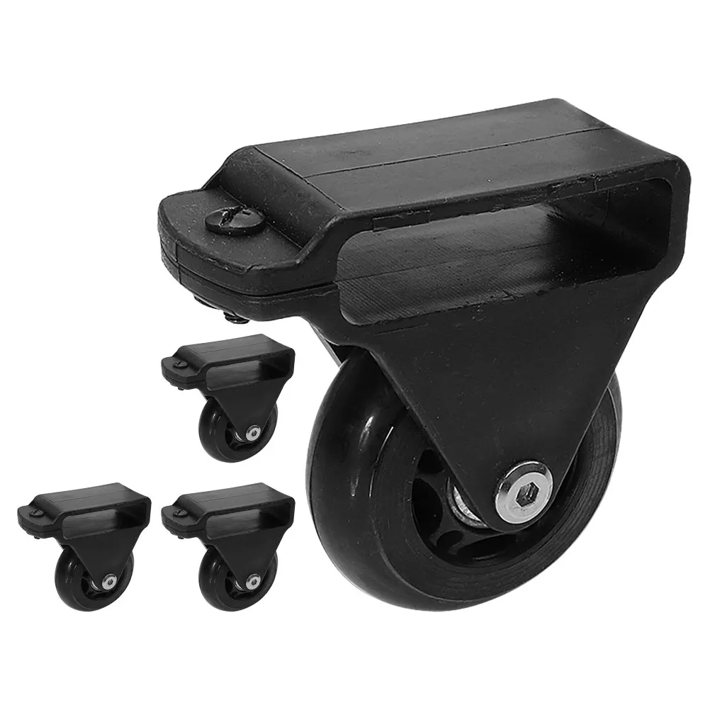 

4 шт., колеса для лестниц из алюминиевого сплава, сверхмощные портативные сменные ролики для телескопических выдвижных складных удлинительных лестниц