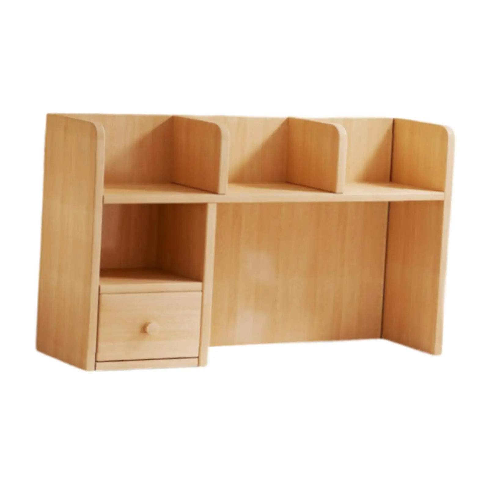 

Desktop Organizer Shelf Book Storage Display Rack Countertop Bookcase for Notebooks