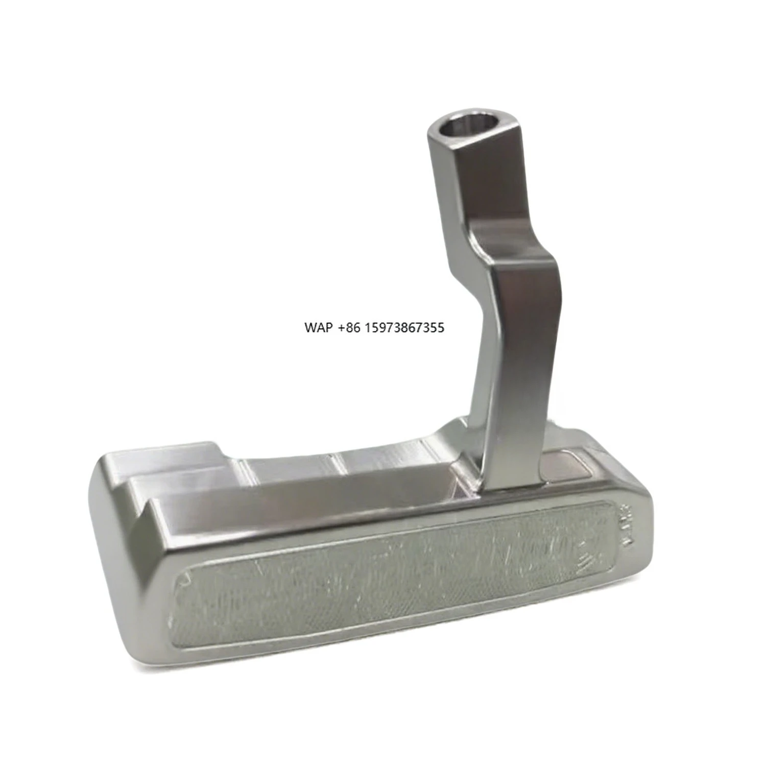 

Индивидуальная головка для гольф-паттера с нулевым крутящим моментом, фрезерованные вставки, кованая нержавеющая сталь, с мужской рукояткой для правой руки