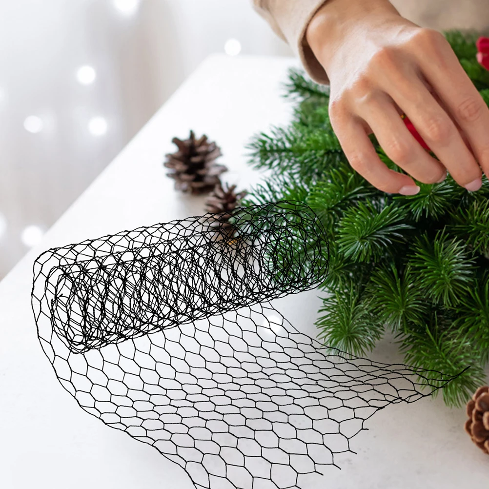 Garden Fence Floral Wire Netting for Arrangements Chicken Mesh Iron Decorative Supplies Sturdy Portable