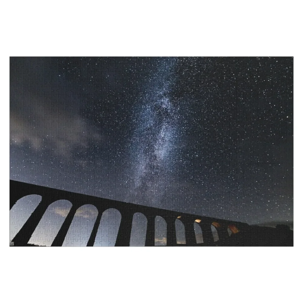 

Ribblehead viaduct with milkyway Jigsaw Puzzle Custom Personalized Photo Gift Puzzle