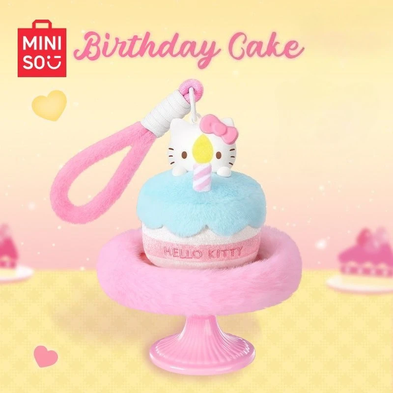 

MINISO HelloKitty Cosplay Furry Aromatherapy Blind Box Car Accessory Decorations Cute Toys Birthday Gifts Backpack Accessories